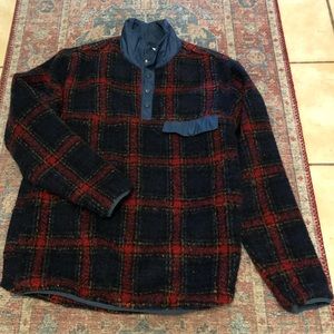 Button-front pullover